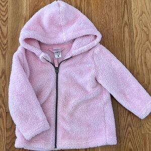 Hanna Andersson Soft Pink Fleece Jacket